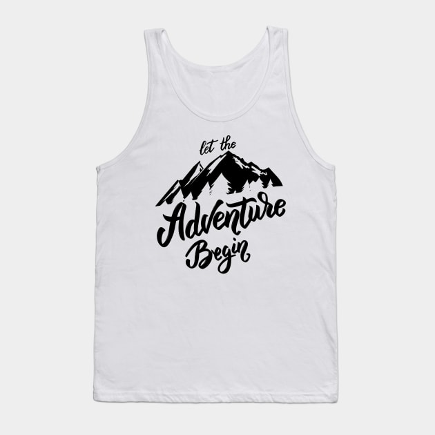 Let the adventure begins Tank Top by Nekojeko